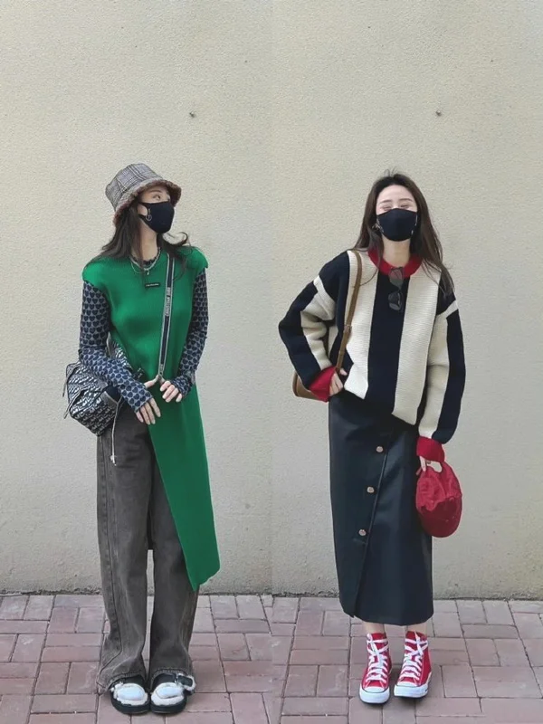 身高163时尚女孩三月精致穿搭示范