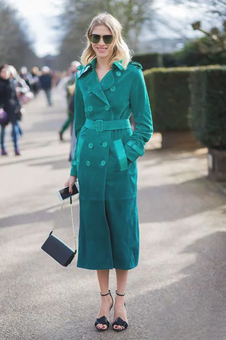 学学冬季大衣腰带系法 时髦还超显瘦