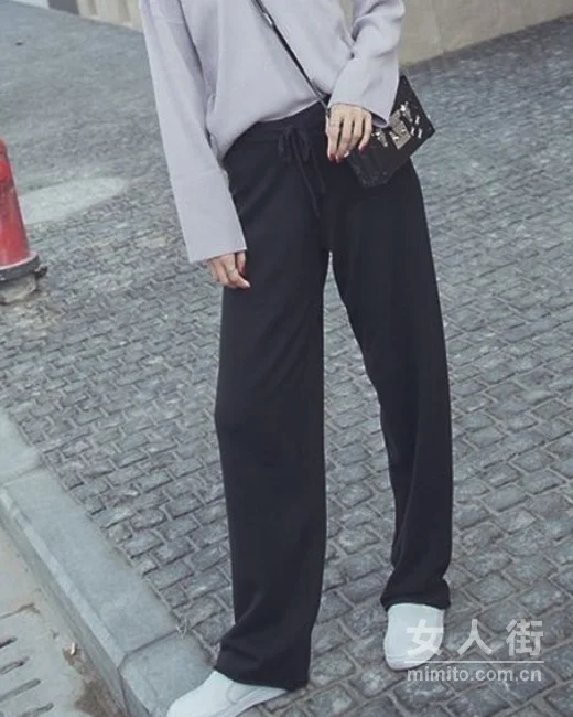 女人潮流裤子穿搭，秒变时髦大长腿