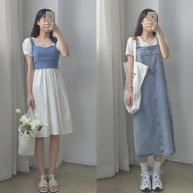 简单柔美夏日女生穿搭,18套休闲气质搭配集