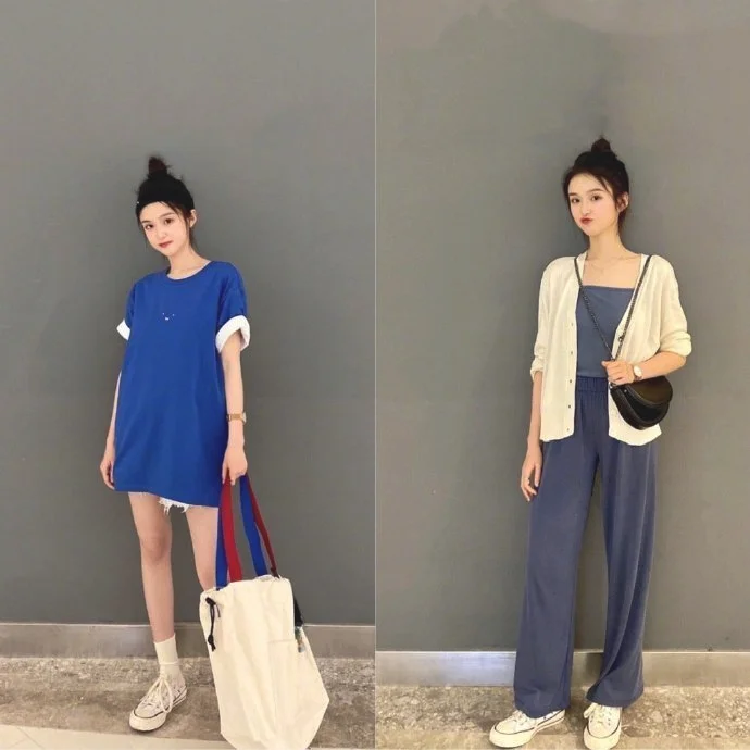 18套适合小个子女生的夏日穿搭示范
