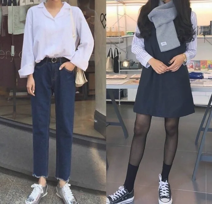 2019春季女生衬衫搭配图片大全