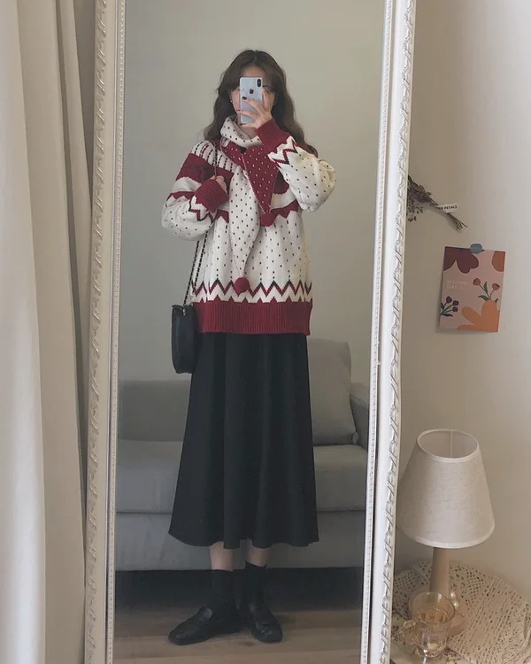 拒绝平庸！​冬季160小个子女生元气穿搭示范