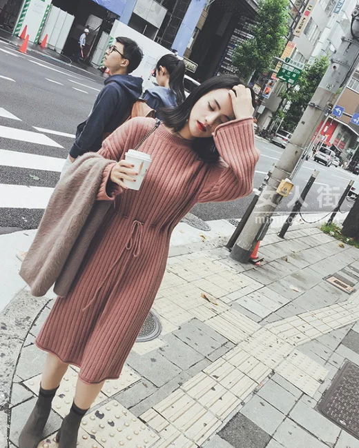 针织配短靴,简直时髦到“香菇”!