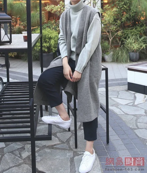 有一种时髦叫烟管裤 极简风格的典范