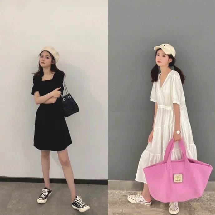 18套适合小个子女生的夏日穿搭示范