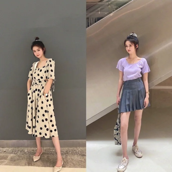 18套适合小个子女生的夏日穿搭示范