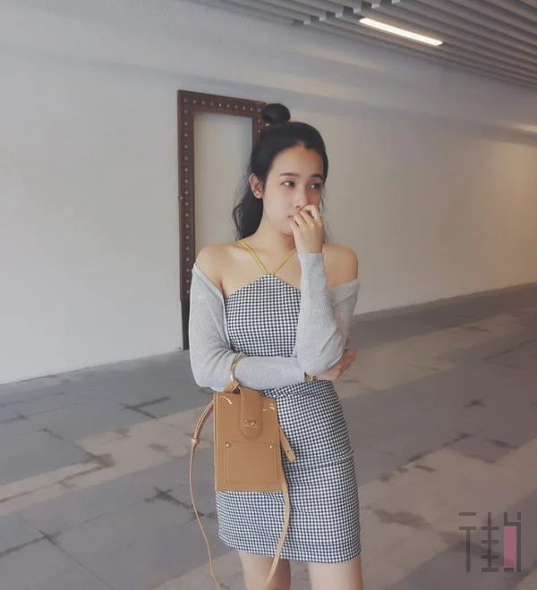 放弃小清新风格,学女神的小性感衣品