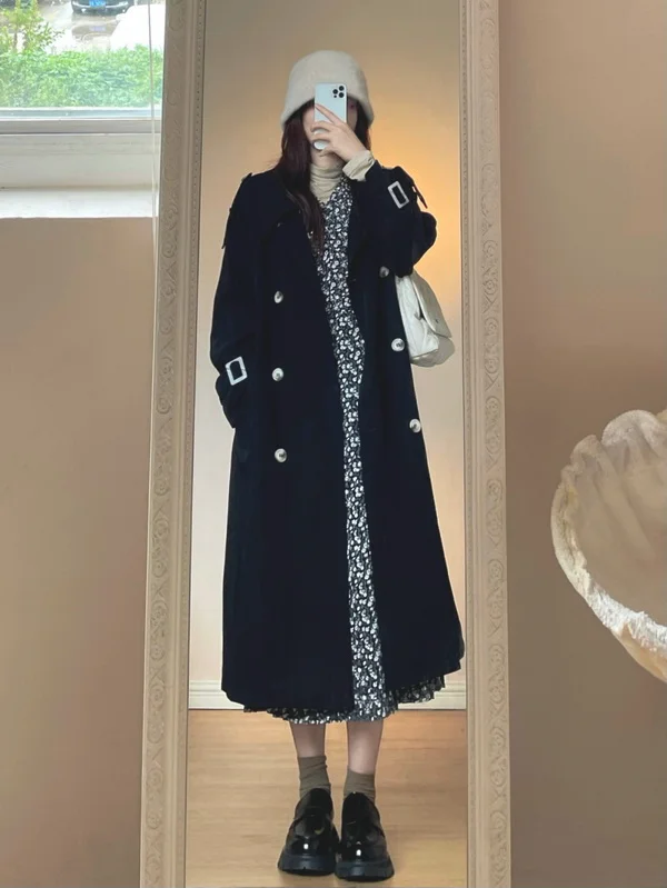 158小个子女生！巨好看的西装风衣外套穿搭合集