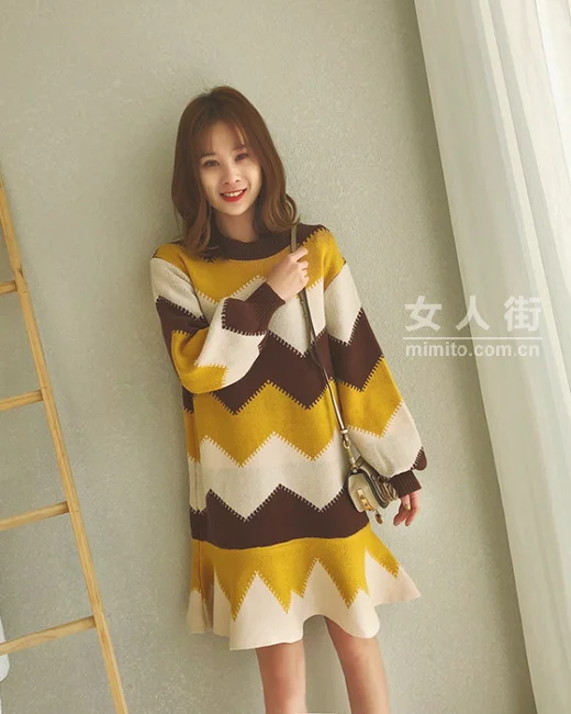 针织配短靴,简直时髦到“香菇”!