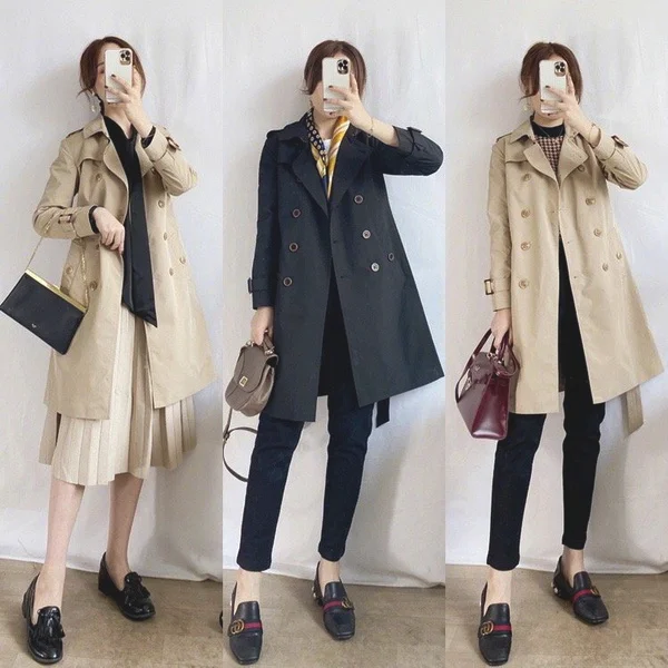 温柔气质小姐姐的27套初秋日常通勤穿搭