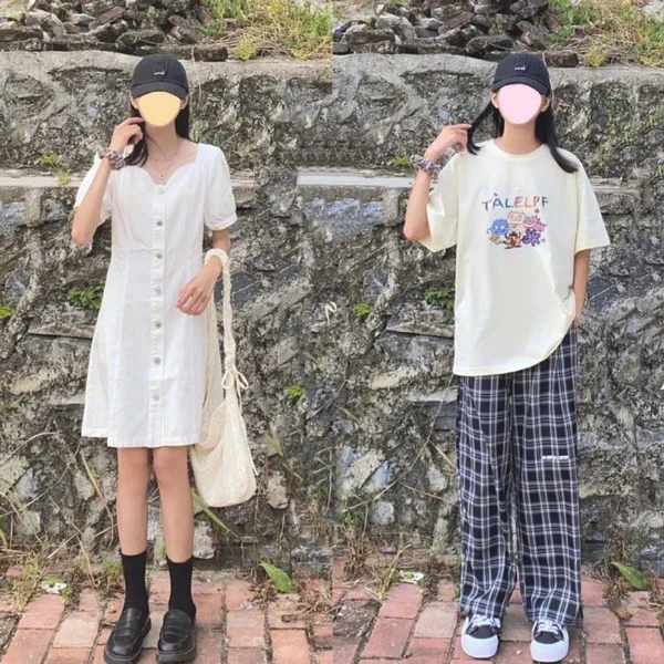 18套超实用的夏日女生休闲穿搭分享