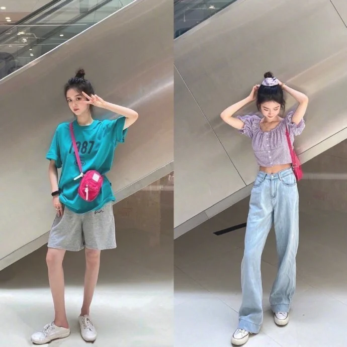 18套适合小个子女生的夏日穿搭示范