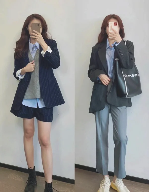 春季职场女性的干练穿搭示范