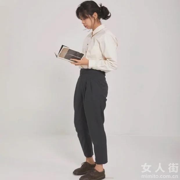 衬衫搭短裤，五月性感小妖精上线