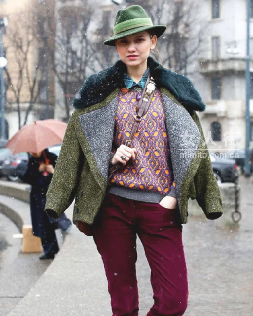 针织配短靴,简直时髦到“香菇”!