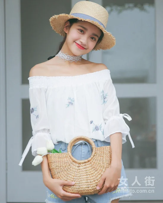 超仙气质雪纺搭配，美女都这么穿