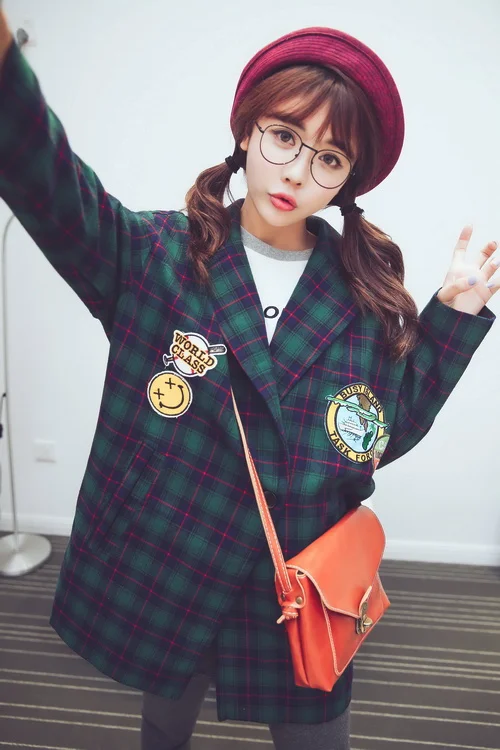 像女明星一样穿！长款呢子大衣示范