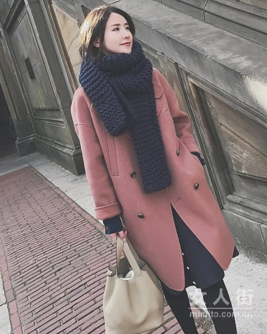 1月御寒必备,盘点女神范儿的冬季大衣