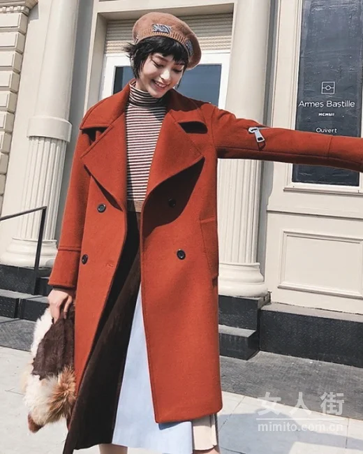 1月御寒必备,盘点女神范儿的冬季大衣