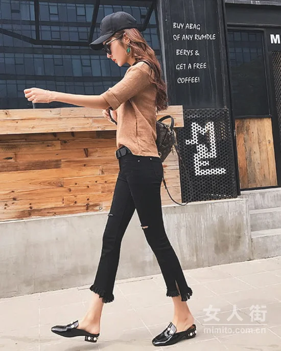 牛仔裤的百搭穿法，让夏日酷感升级
