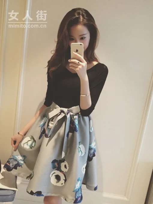 深藏blue连衣裙，做大自然里的奇妙精灵