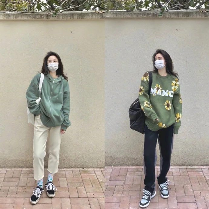 一组适合酷女孩的秋冬穿搭示范分享