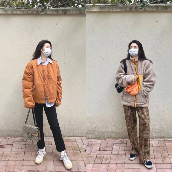 一组适合酷女孩的秋冬穿搭示范分享