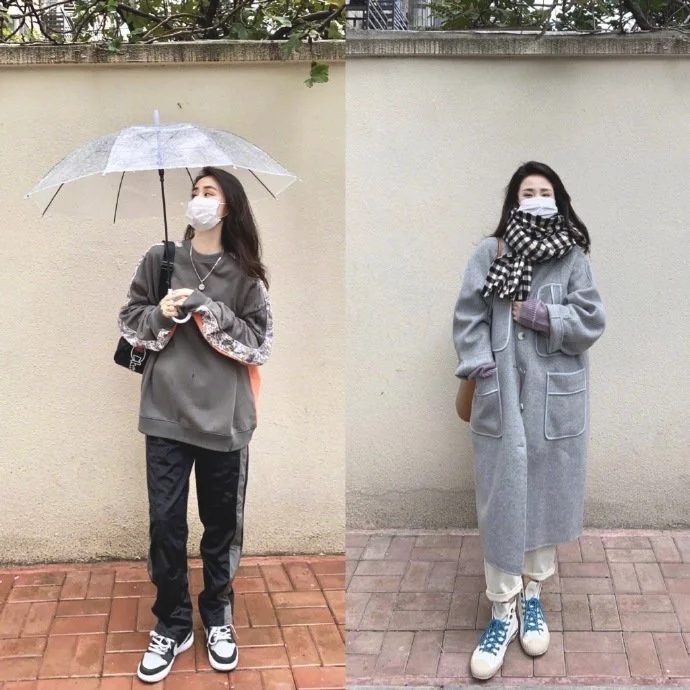 一组适合酷女孩的秋冬穿搭示范分享