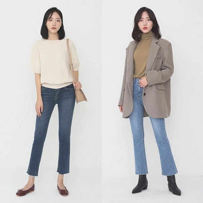 春季视觉显高搭配，18套上班族女人穿搭