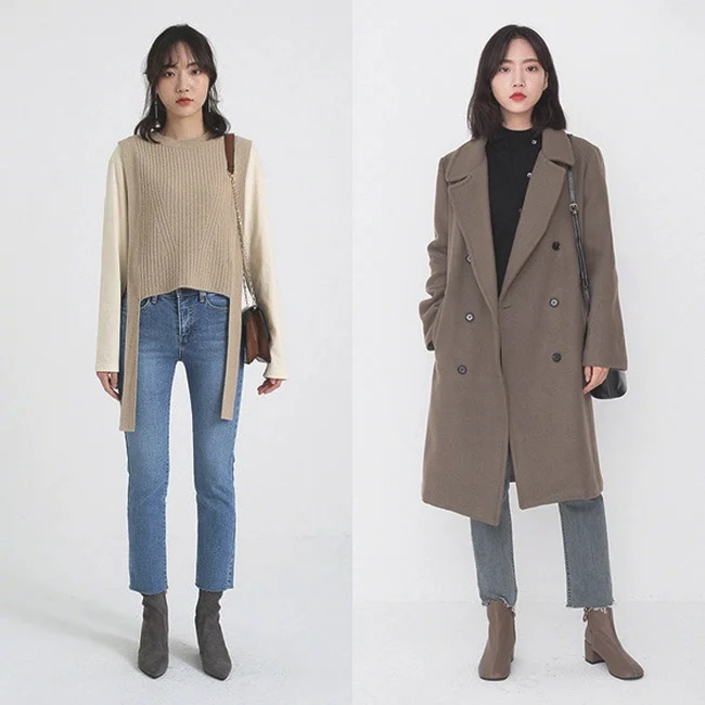 春季视觉显高搭配，18套上班族女人穿搭