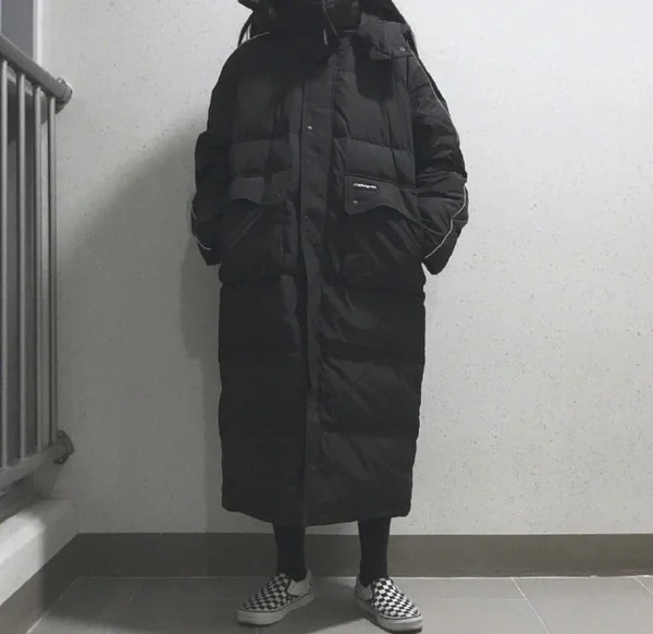 酷女孩的黑色系冬季搭配示范