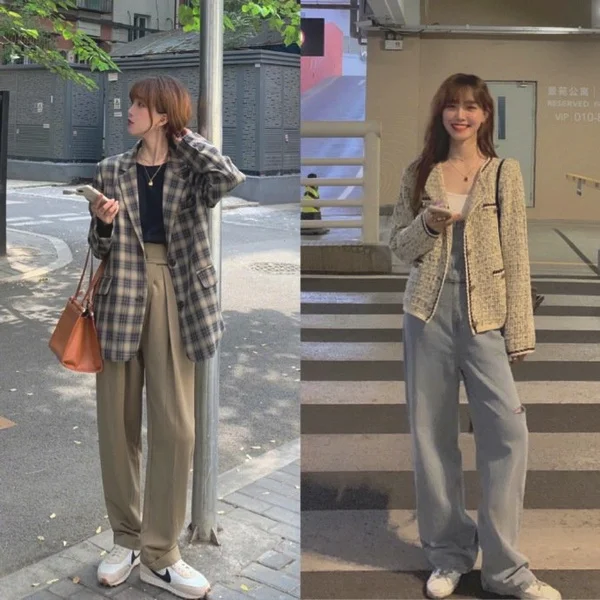 00后美少女可盐可甜的秋冬日常穿搭