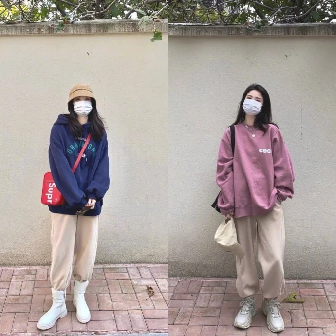 一组适合酷女孩的秋冬穿搭示范分享