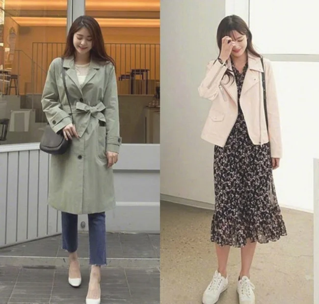 随性休闲又兼具淑女范的日常穿搭