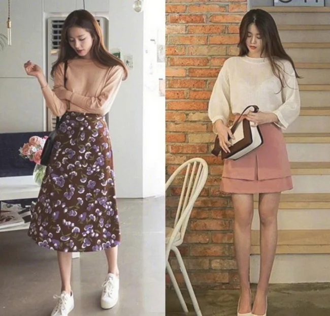 随性休闲又兼具淑女范的日常穿搭