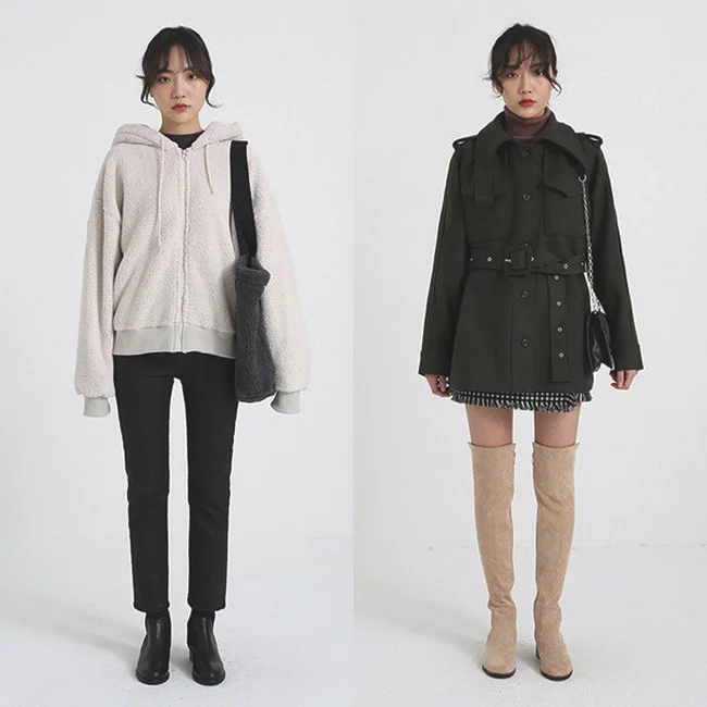 春季视觉显高搭配，18套上班族女人穿搭