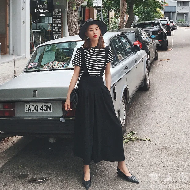 Chic风阔腿裤搭配示范，给你满格高级感