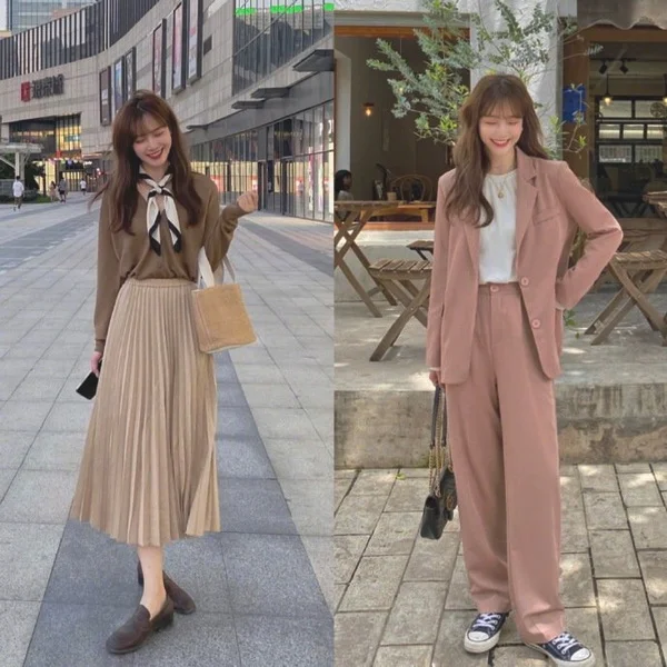 00后美少女可盐可甜的秋冬日常穿搭
