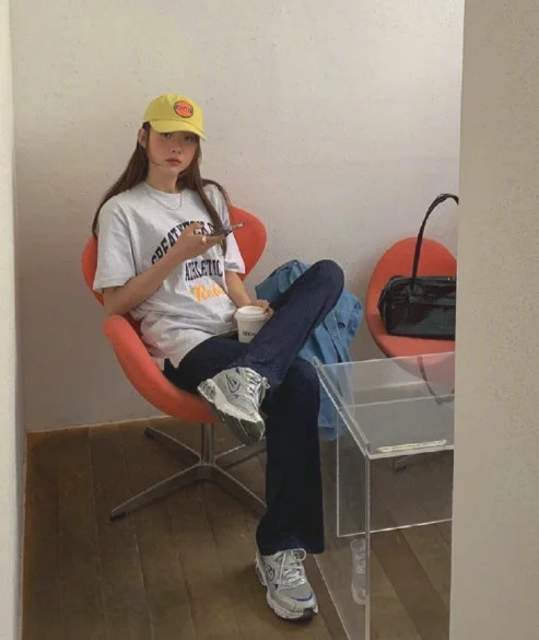 可甜可盐的休闲复古酷girl搭配示范