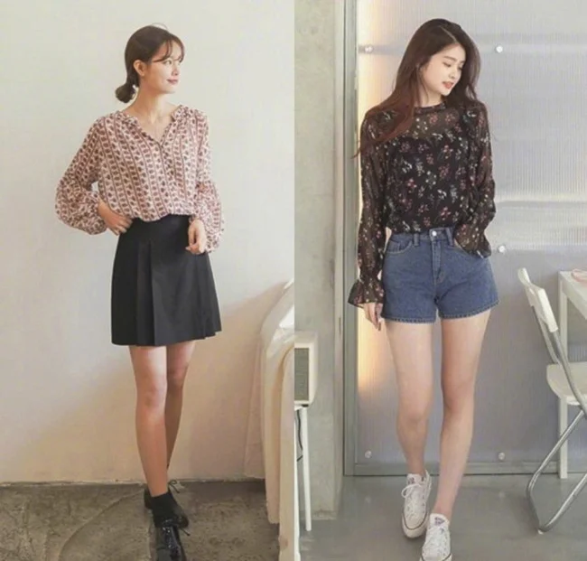 随性休闲又兼具淑女范的日常穿搭