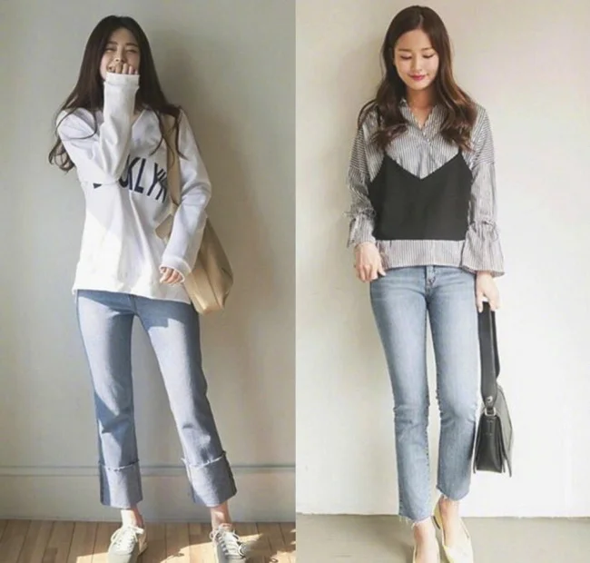 随性休闲又兼具淑女范的日常穿搭