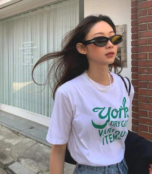 可甜可盐的休闲复古酷girl搭配示范