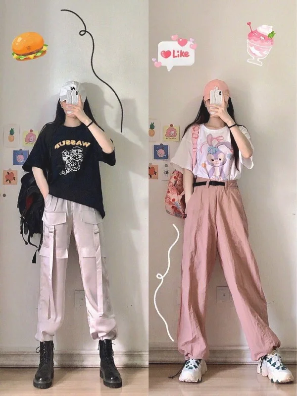 盐系女孩夏日简约清甜穿搭示范