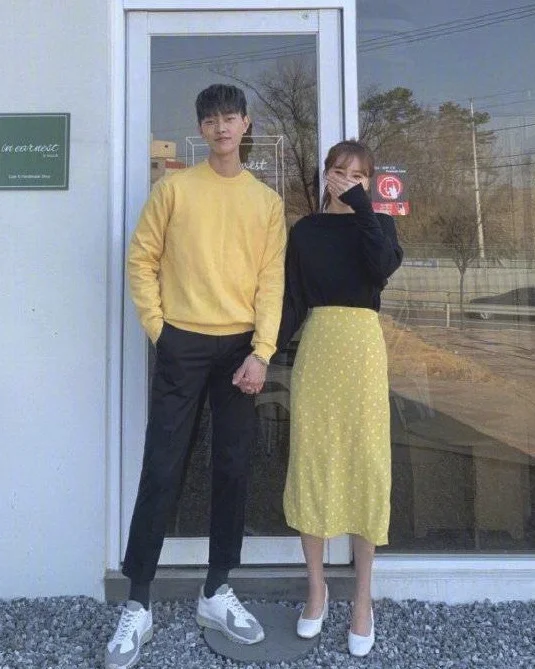 同色系简约款情侣装搭配Couple Look
