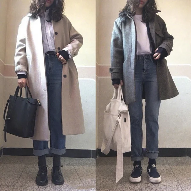 适合学生党的保暖叠穿参考,减龄效果max