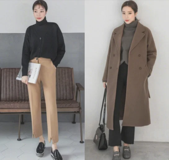 简约出挑的早春柔和色系穿搭