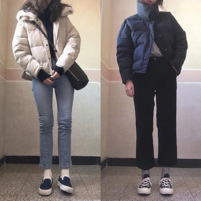 适合学生党的保暖叠穿参考,减龄效果max