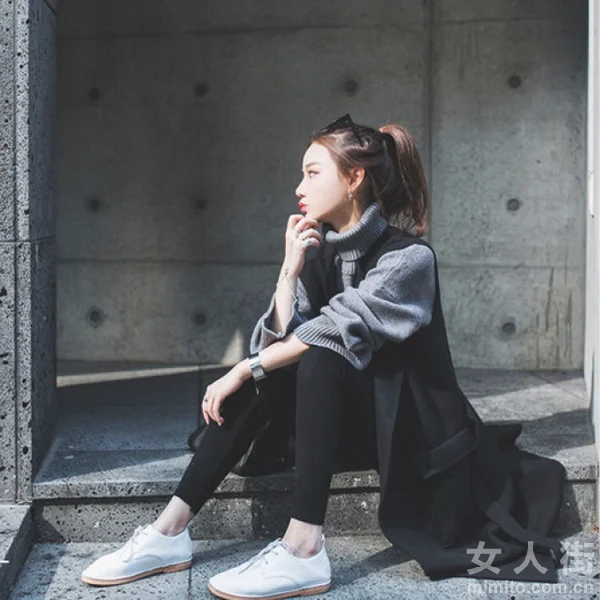 穿上百搭的马甲，做个时髦帅气girl