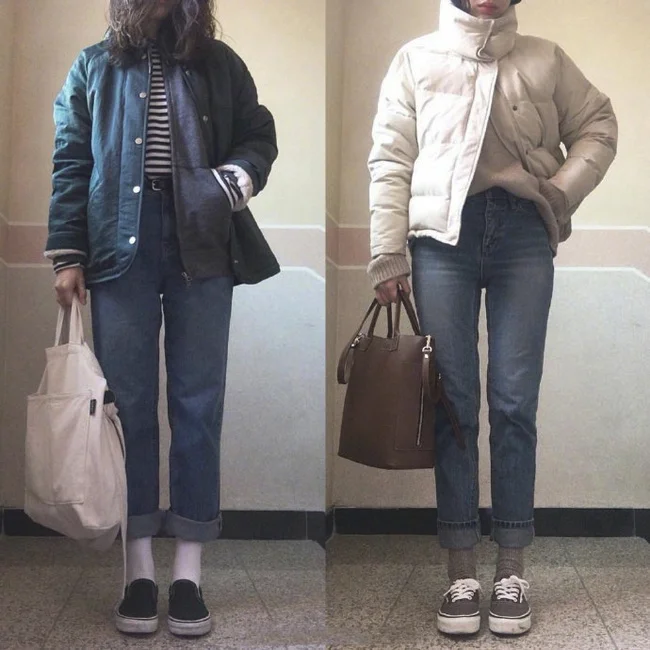 适合学生党的保暖叠穿参考,减龄效果max